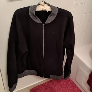 XL black Under Armour bomber jacket
